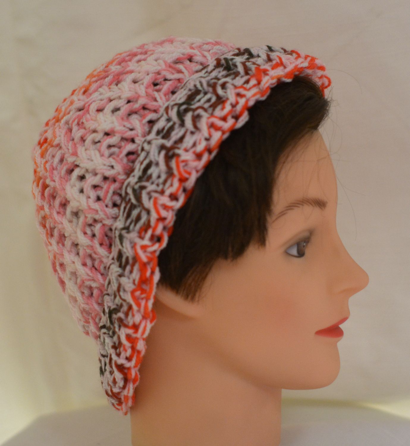 Gorro bicolor 3 hecho a mano