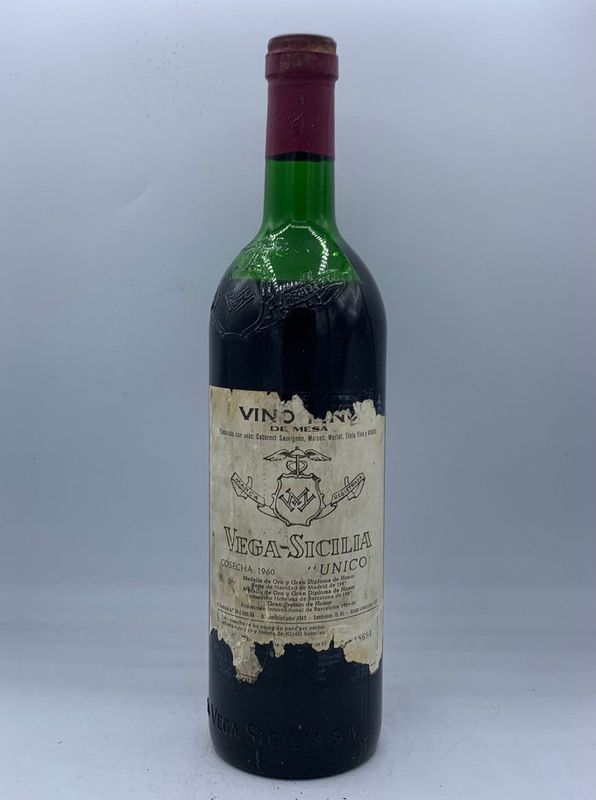 Vega Sicilia Único Great reserve 1960  Collectors wine