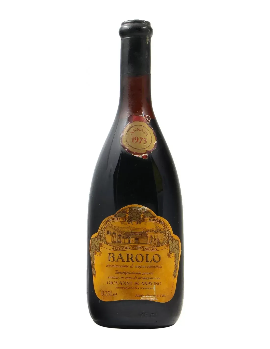 Barolo Prioli 1975 Vino de colección