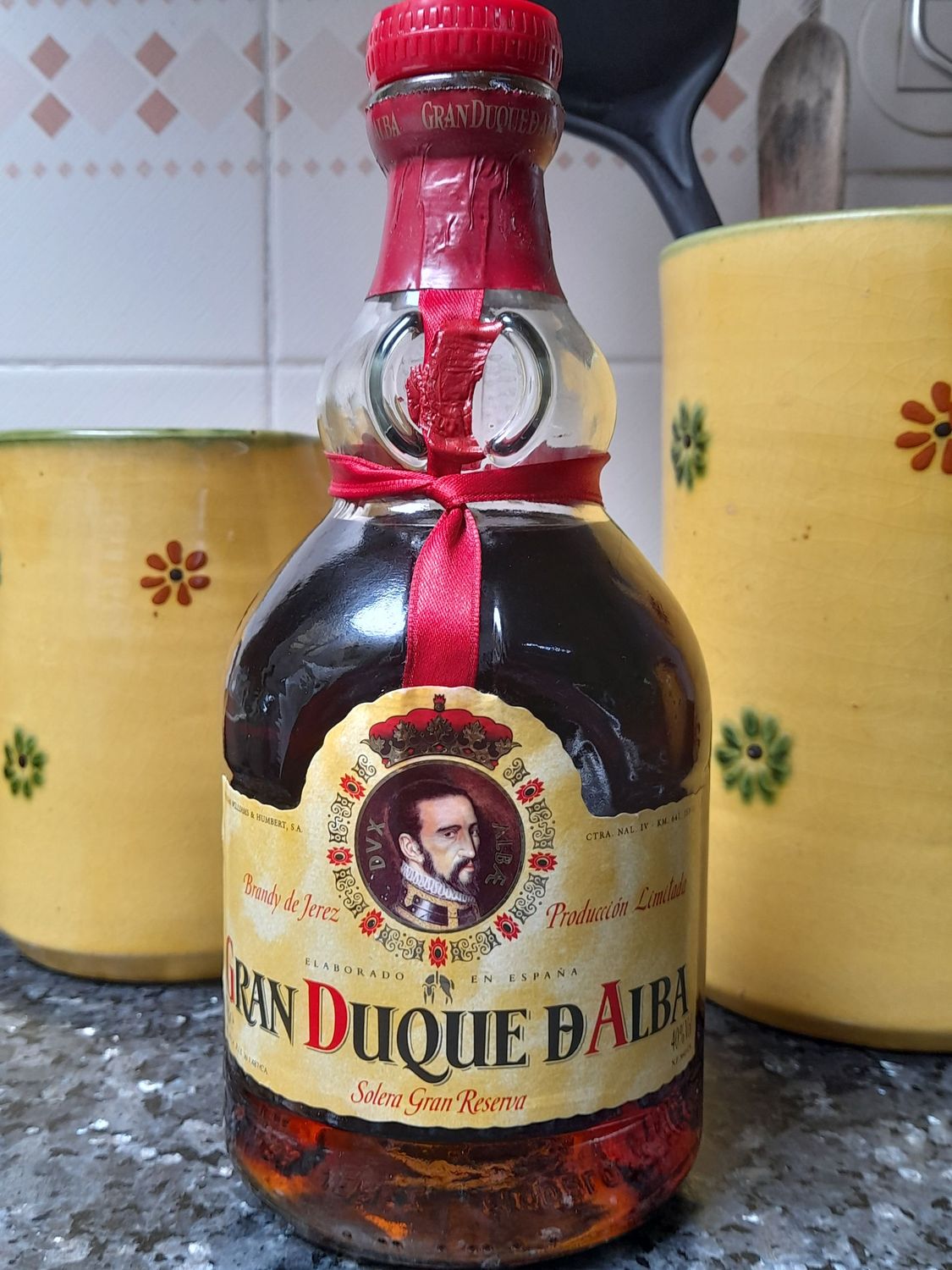 Brandy Gran Duque D´Alba  Producción Limitada G.R.S.