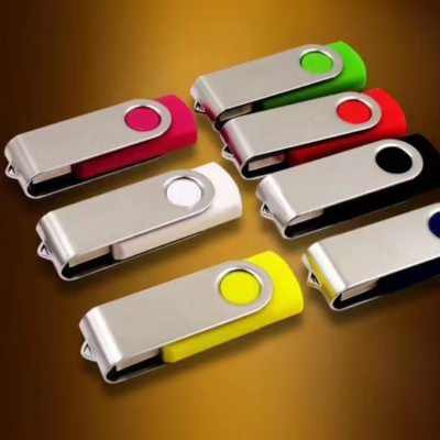 Clés USB colorées avec capuchon en aluminium anodisé