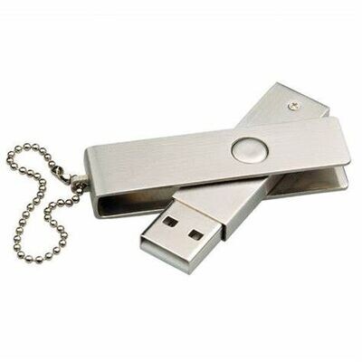 Clés USB en acier inoxydable