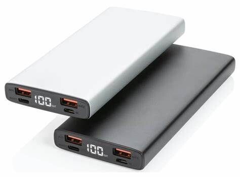 Powerbanks en aluminium, 10 000 mAh