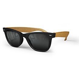 Échantillons de lunettes de soleil aspect bambou