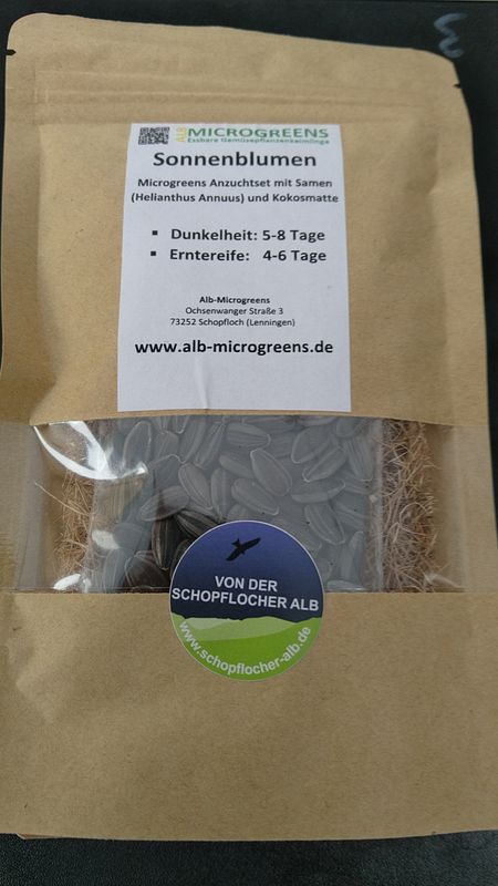 Anzuchtset Sonnenblumen