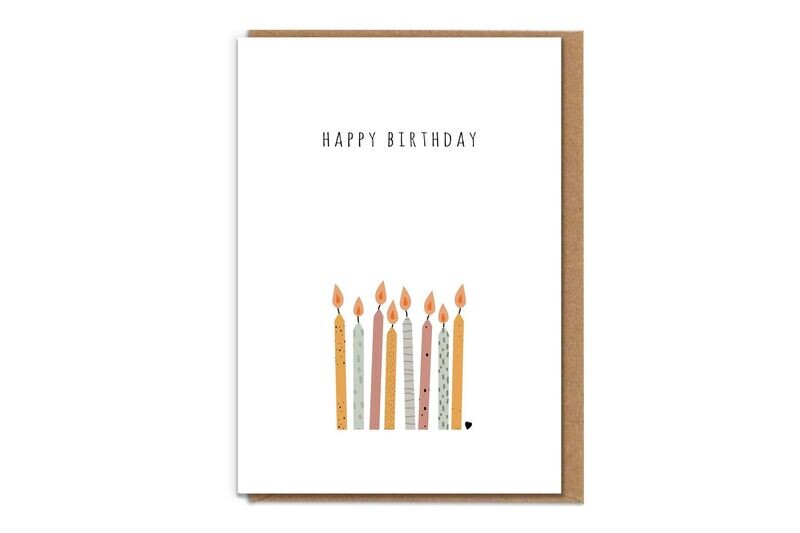 Karte Karte "Happy Birthday"