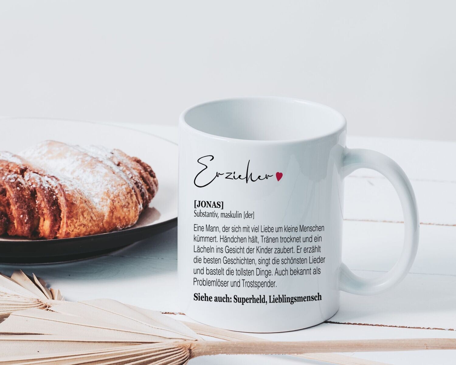 Tasse Definition Erzieher mit Wunschname