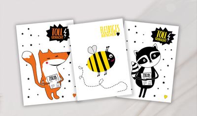 Motivationskarten zum Zeugnis