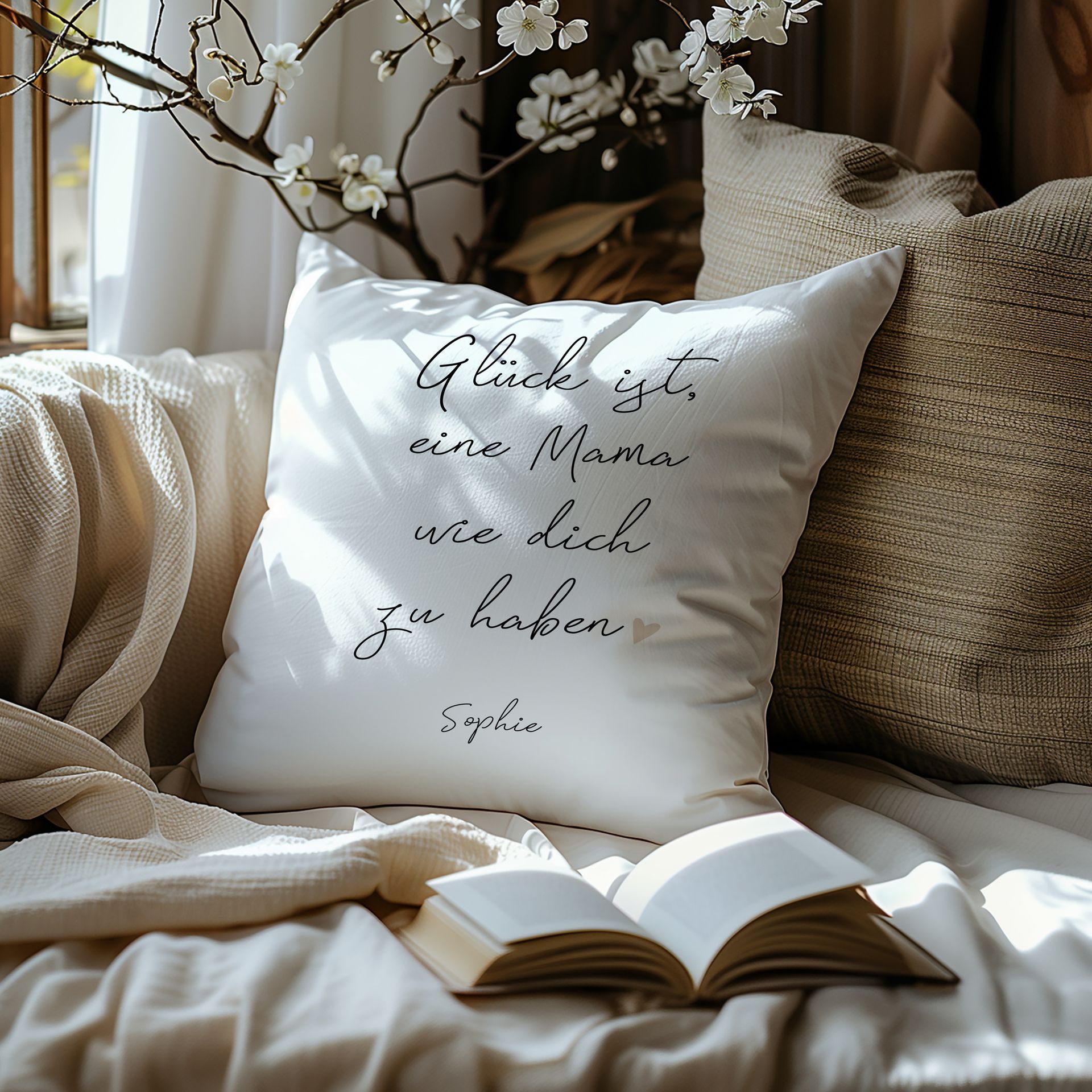 Personalisierbares Kissen 