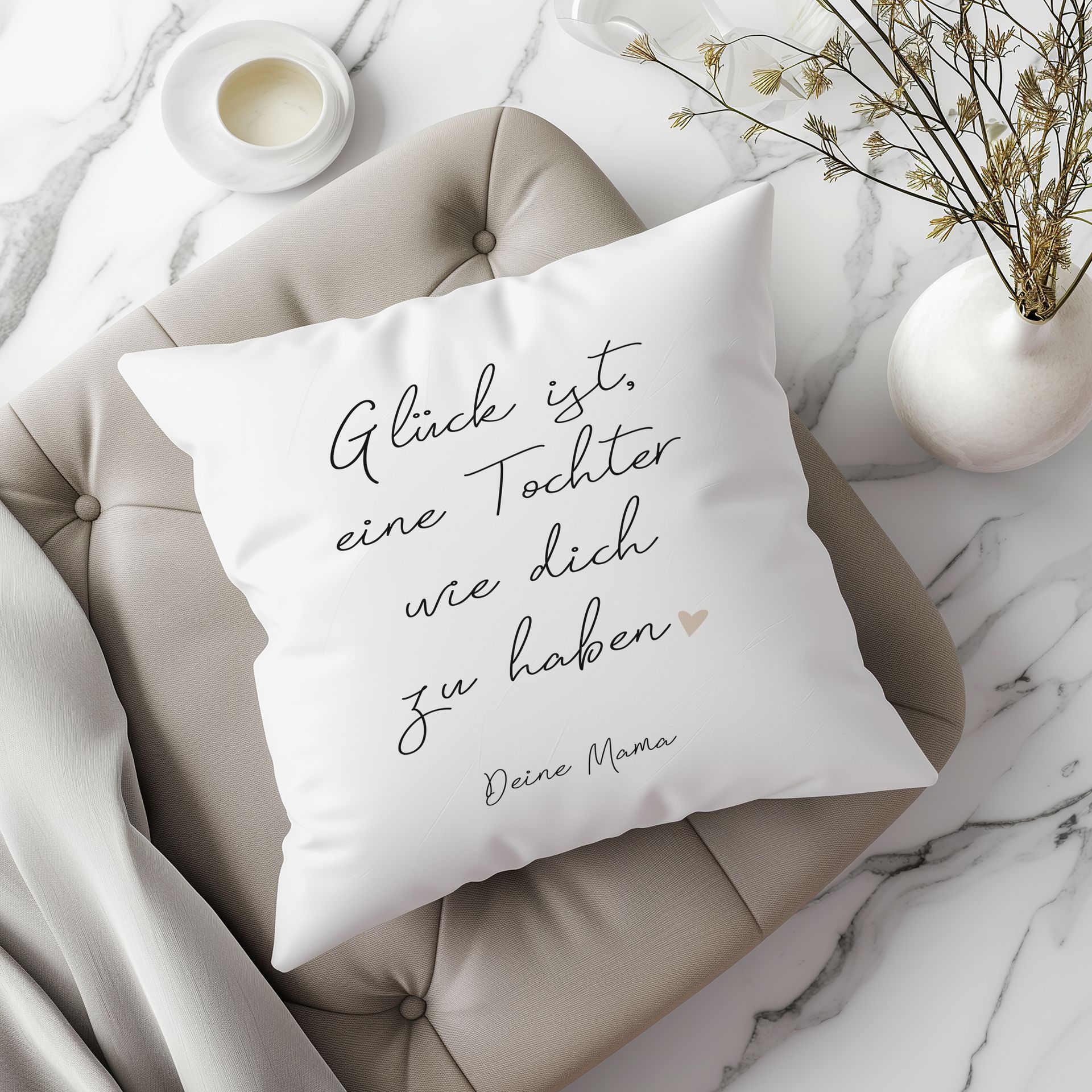 Personalisierbares Kissen 
