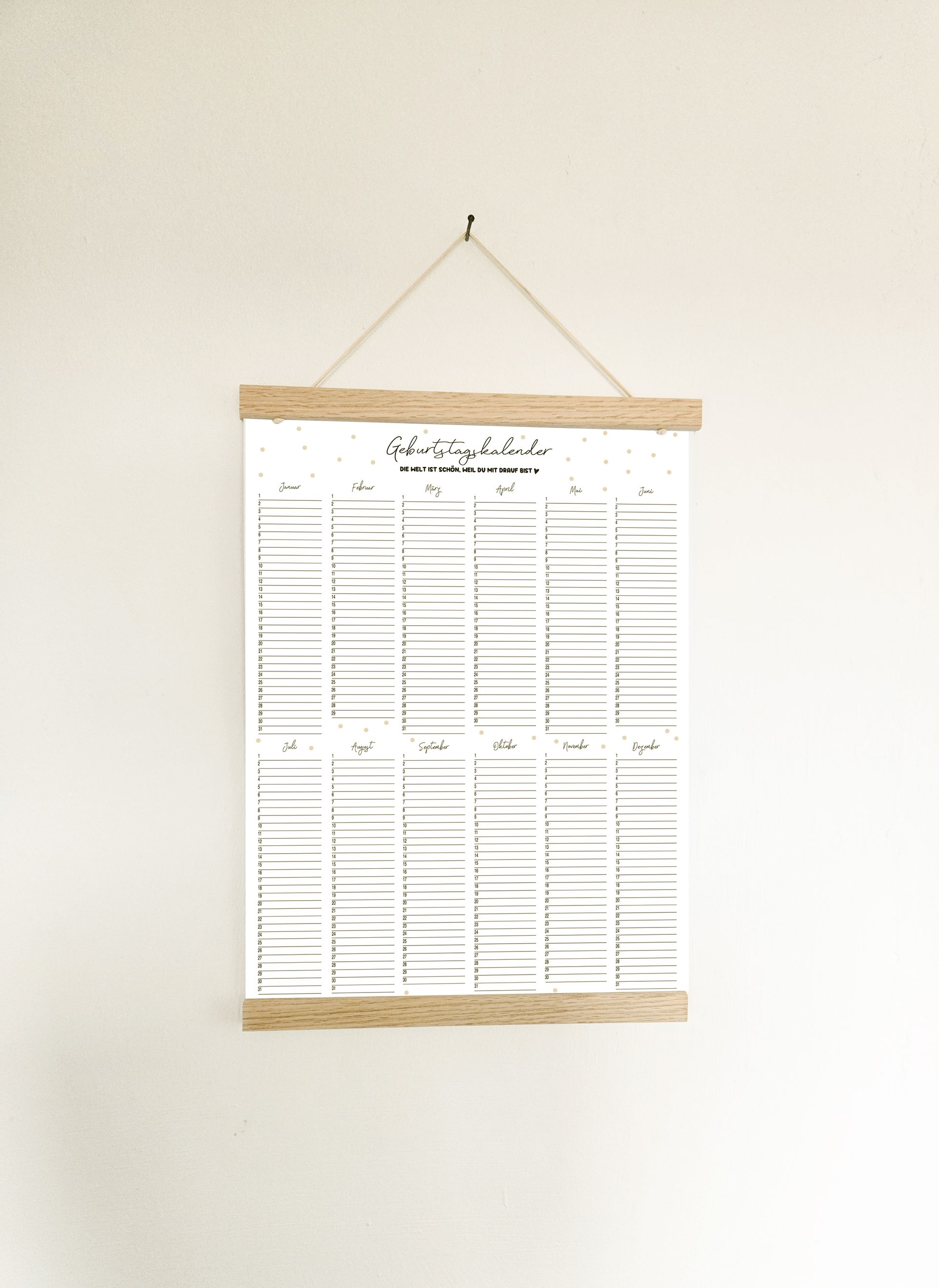 Geburtstagskalender