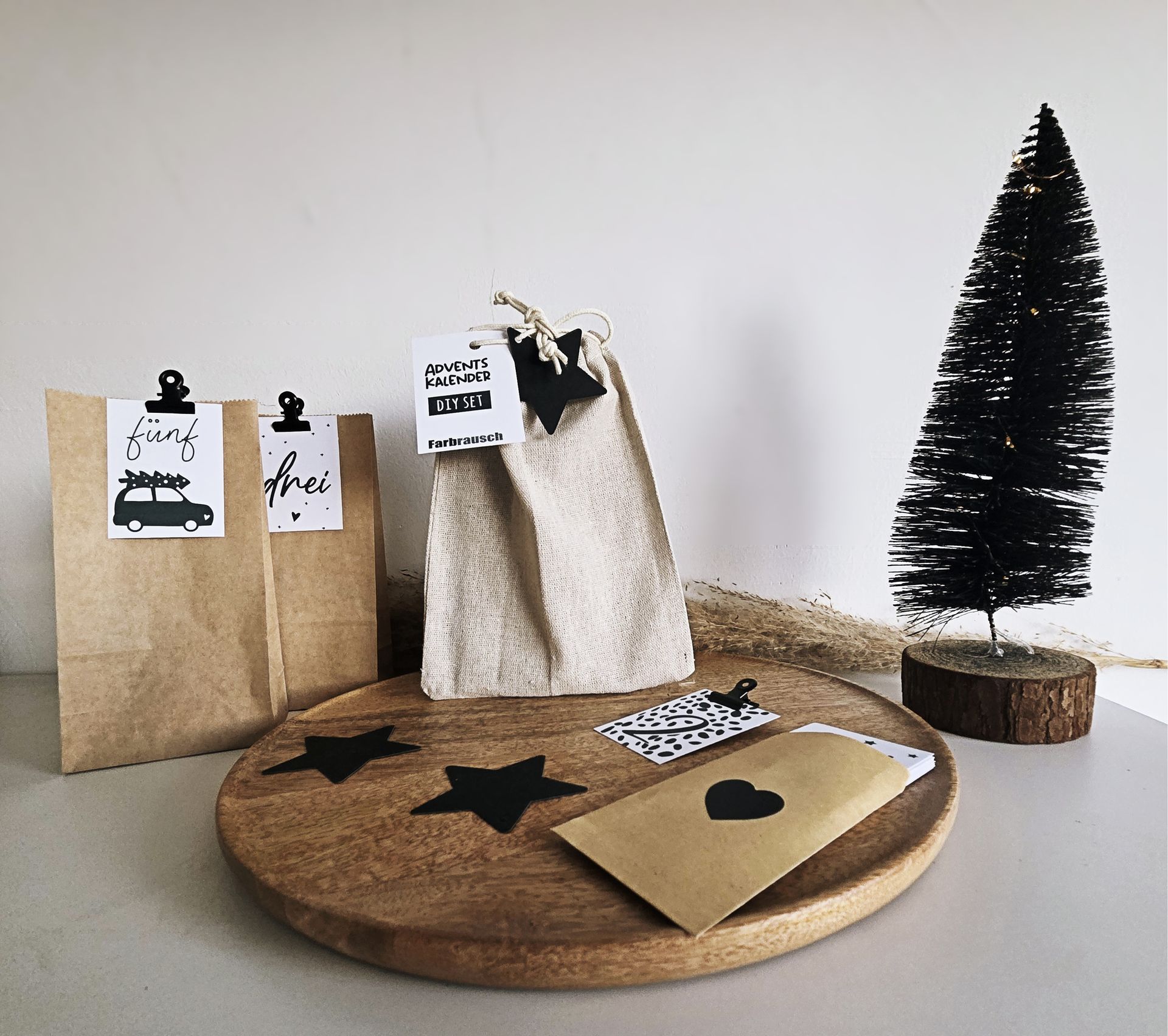 DIY Adventskalender Set zum Befüllen