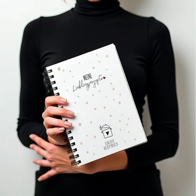 Rezeptbuch zum selbst ausfüllen - Deine Lieblingsrezepte - DIY Rezeptbuch