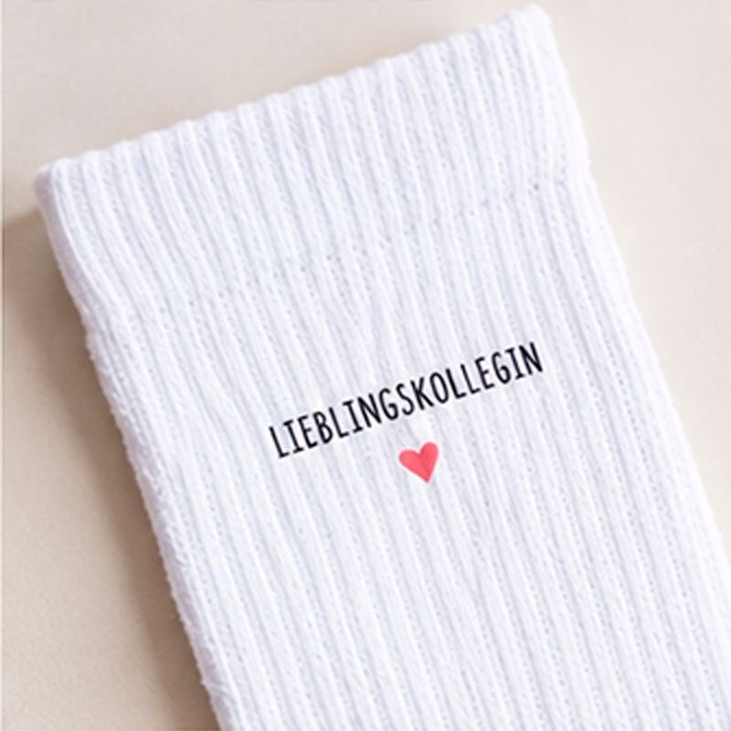 Lieblingskollegin Socken | Geschenk für Kollegin | Personalisierte Socken mit Name Lieblingskollegin Socken | Geschenk für Kollegin | Personalisierte Socken mit Name