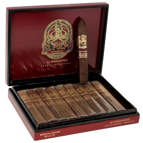 El Pulpo by Artesano del Tobacco Belicoso Grande Box-Pressed 5"3/4 x 58