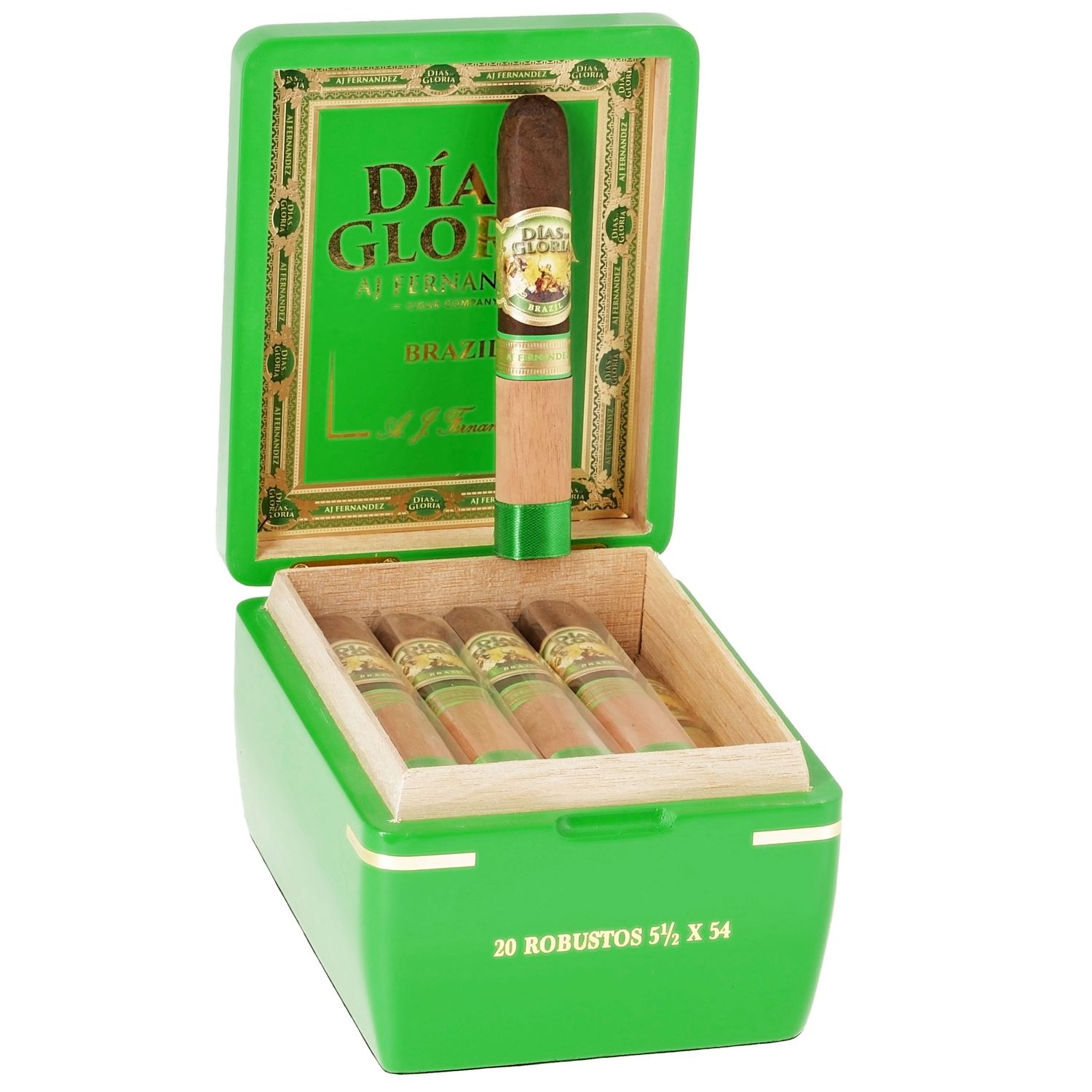 AJ Fernandez Dias de Gloria Brazil Robusto 5"1/2 x54