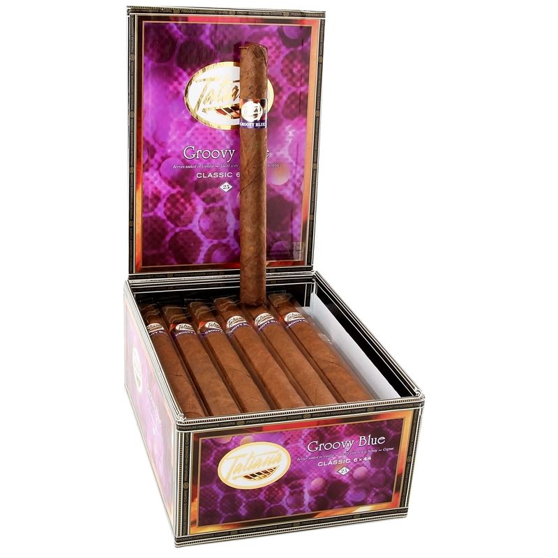 Tatiana Groovy Blue Classic Corona 6x 44  25ct  Box