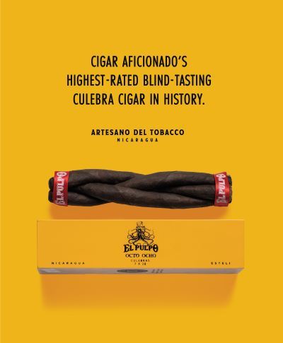 El Pulpo by Artesano del Tobacco Octo Ocho Culebra 7x38