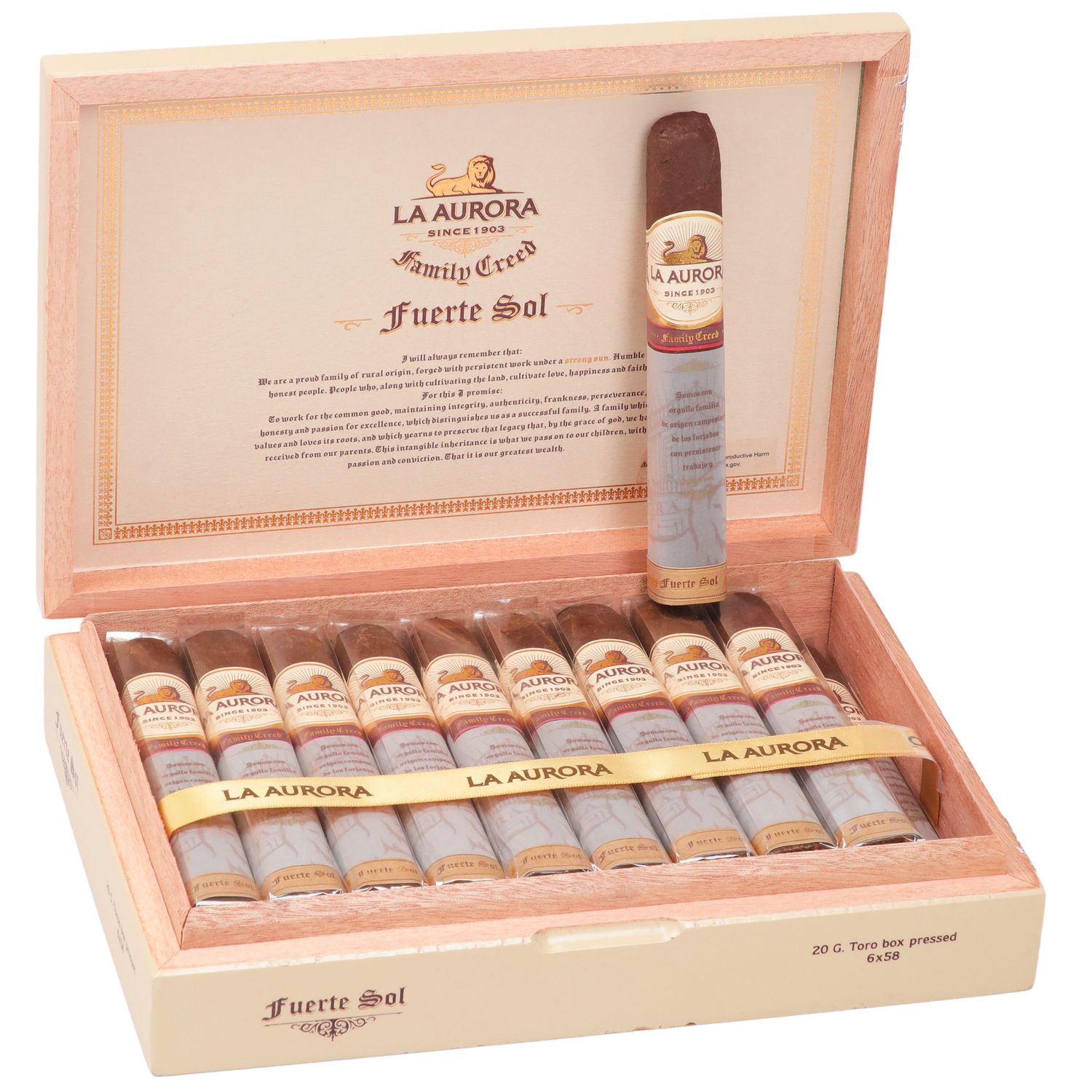 La Aurora Family Creed Fuerte Sol