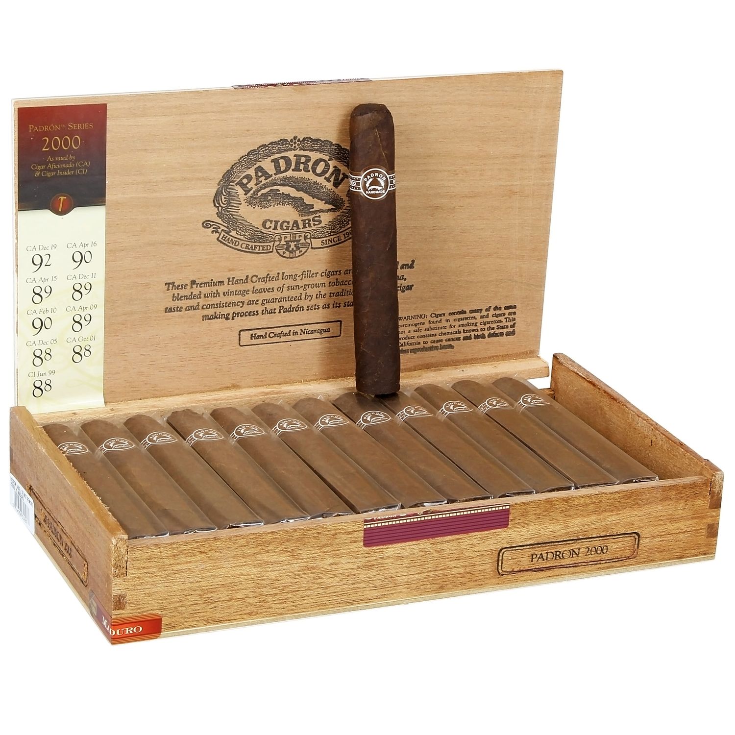 Padron Series 2000 Maduro 5x 50