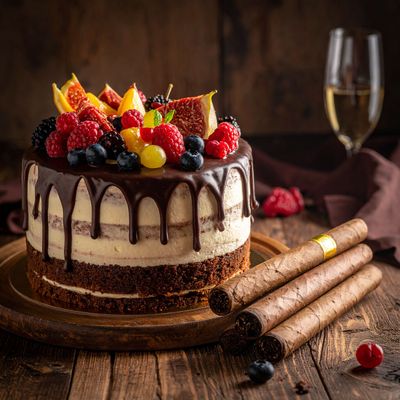 Cake + Cigar