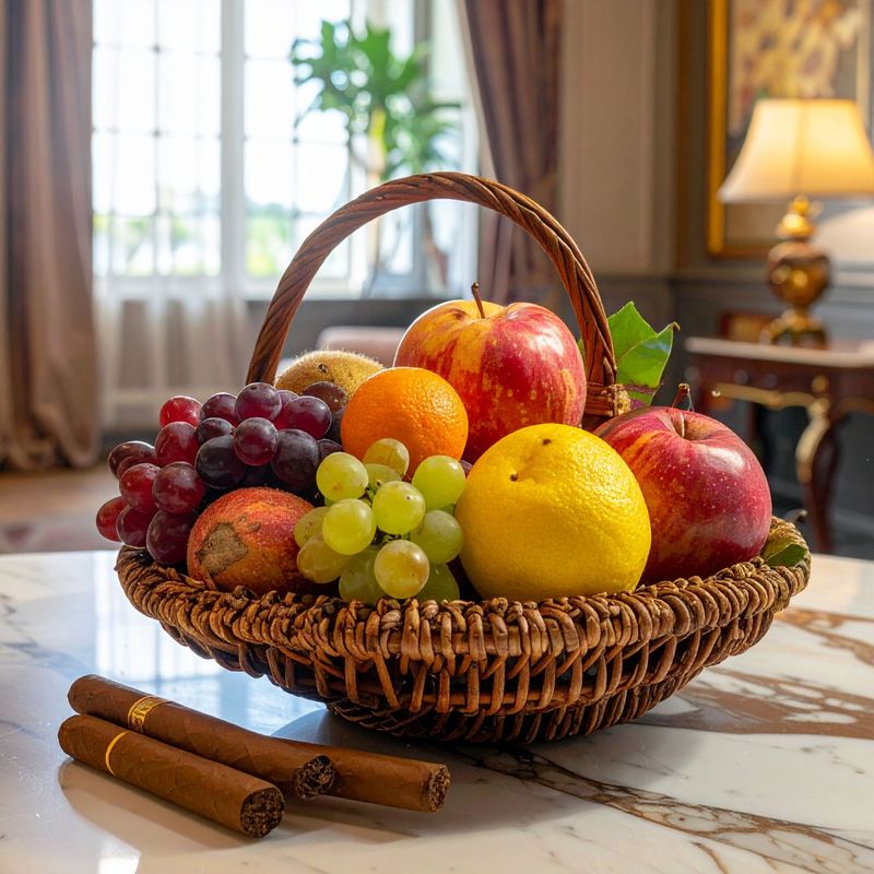 Fruit Basket + Cigar
