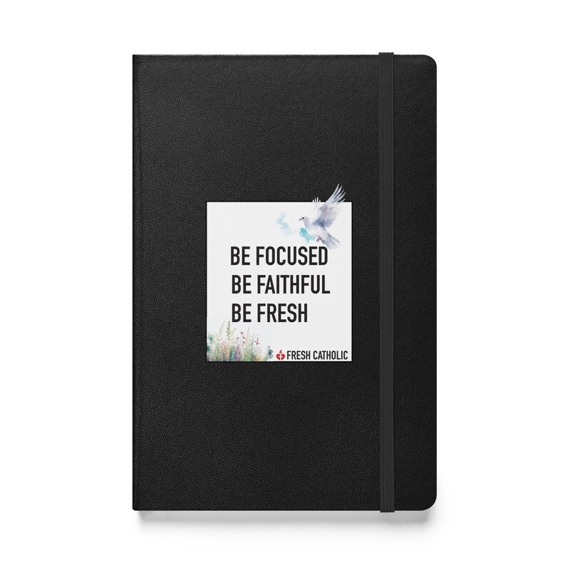 Fresh Catholic Hardcover notebook