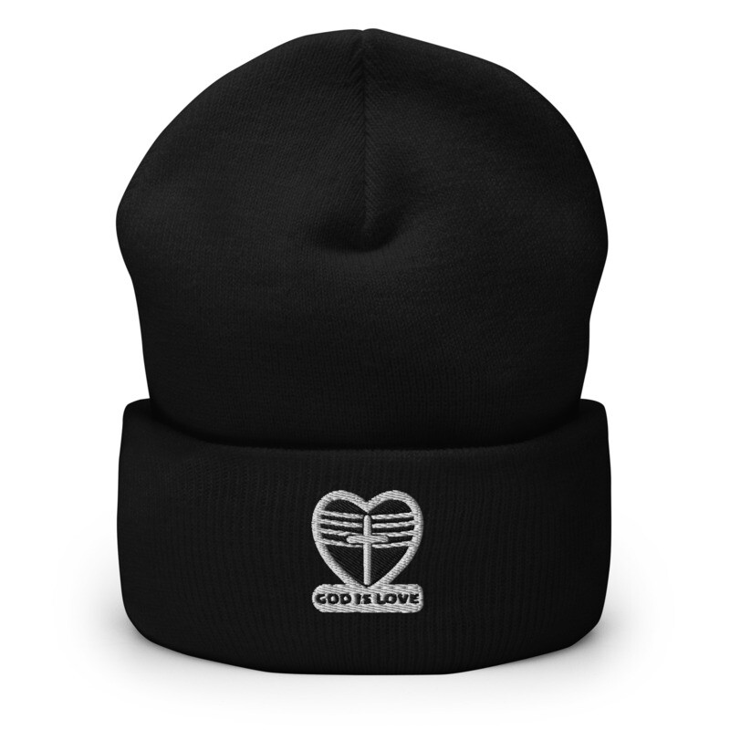 God is Love Cuffed Beanie