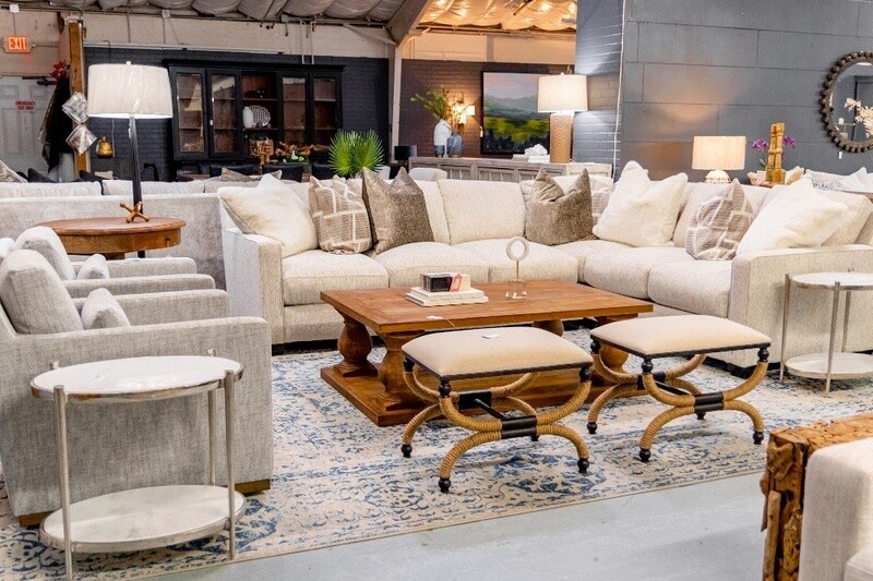 COLUMN BASE COFFEE TABLE