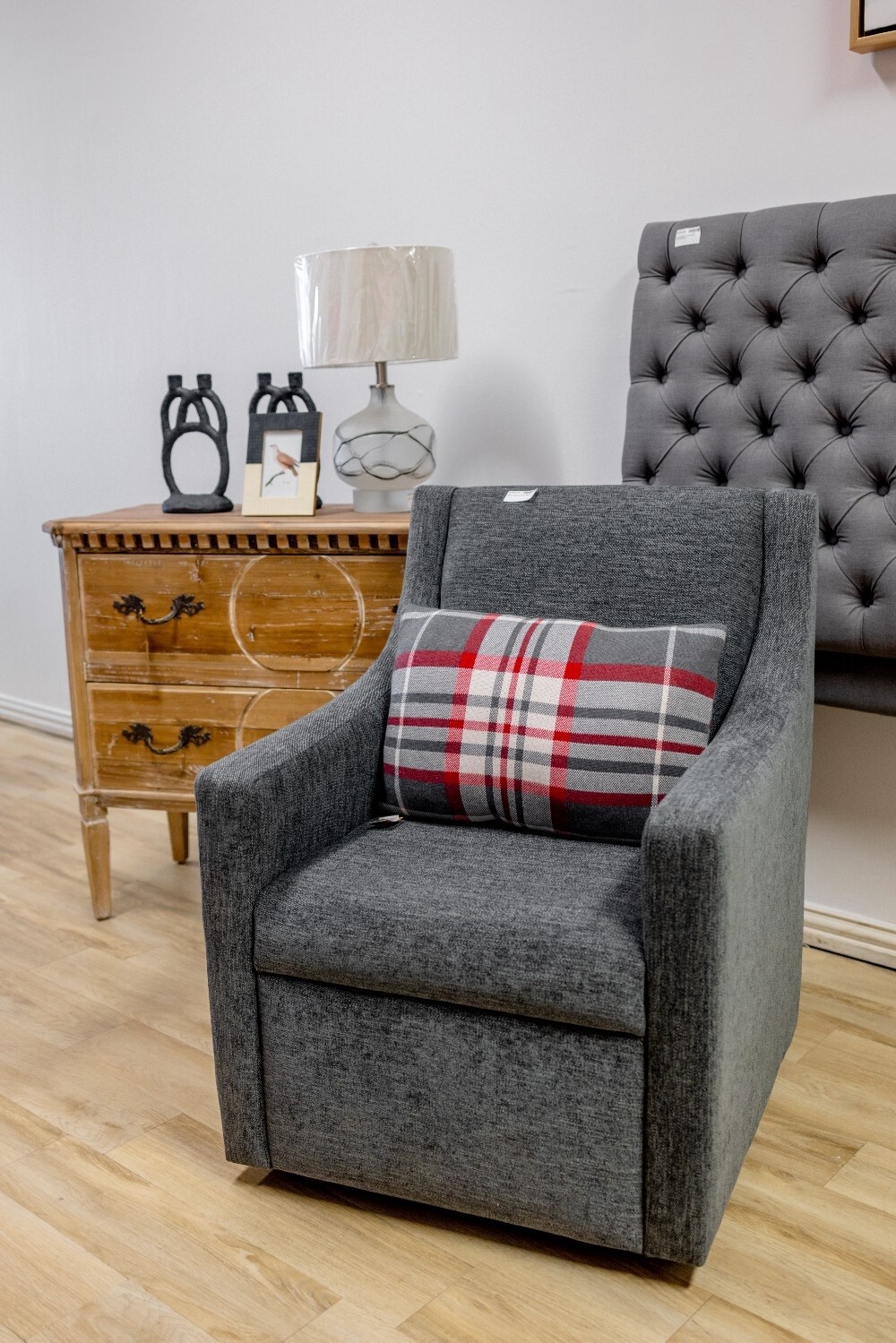 Kansas Accent Chair, Colour: Gray