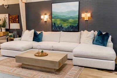 2010 Chaise Sofa Chaise Wild Dunes Ivory