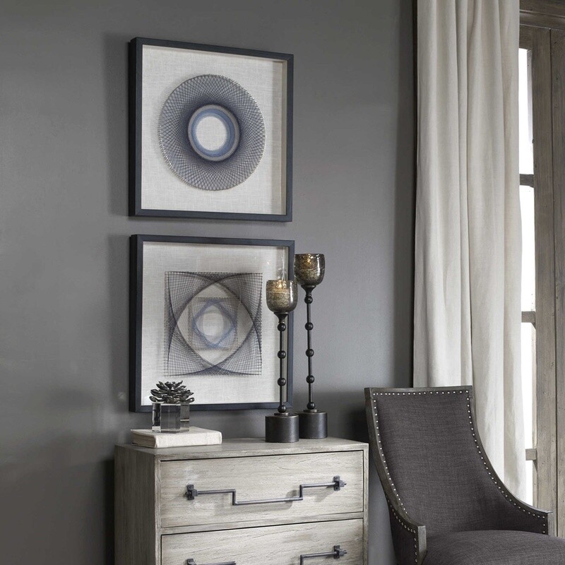 MBW - STRING SHADOW BOX  24&quot; x 24&quot;