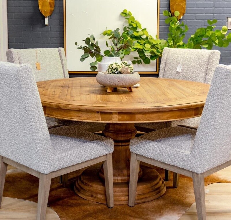 60&quot; Reclaimed Pine Round Table