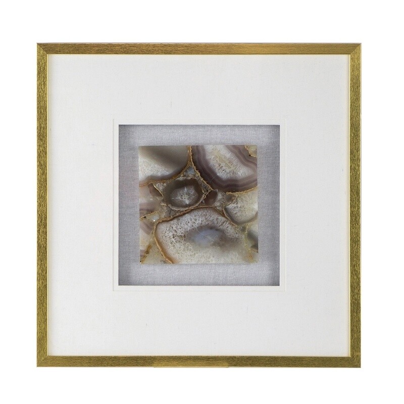 MBW - AGATE SHADOW BOX 23.5 X 23.5