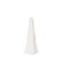MBW - WHITE MARBLE OBELISK  13&quot;