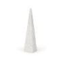 MBW - WHITE MARBLE OBELISK  16&quot;