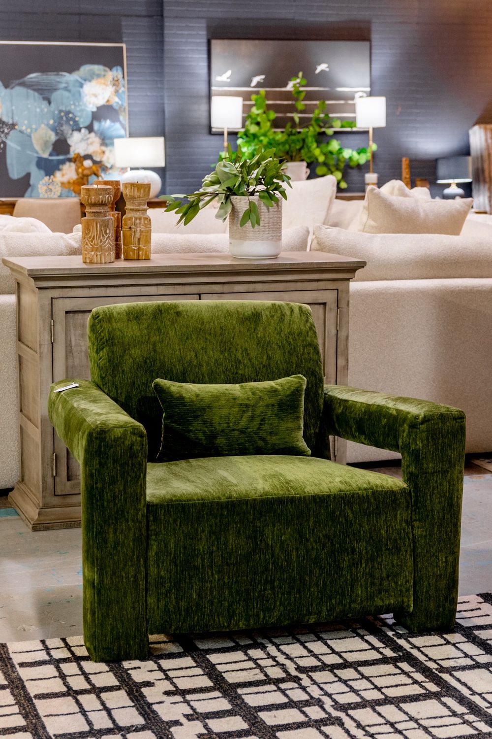 Vogue Accent Chair Luscious Spinach