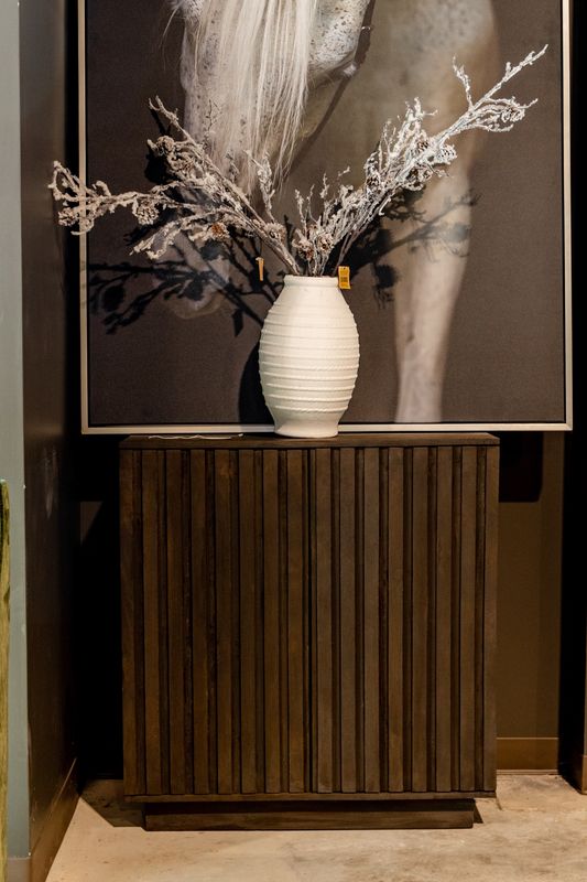 Fluted 2 Door Console