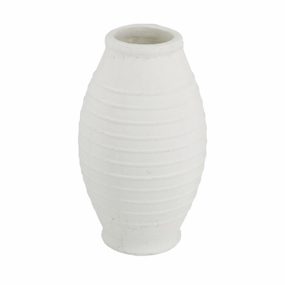 MBW - WHITE VASE 16&quot;