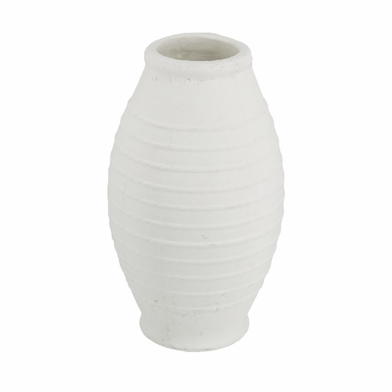 MBW - WHITE VASE 16&quot;