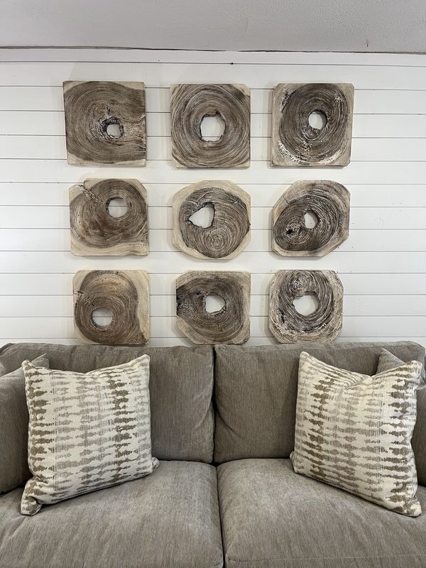 MBW - 9 Piece Wood Wall Decor