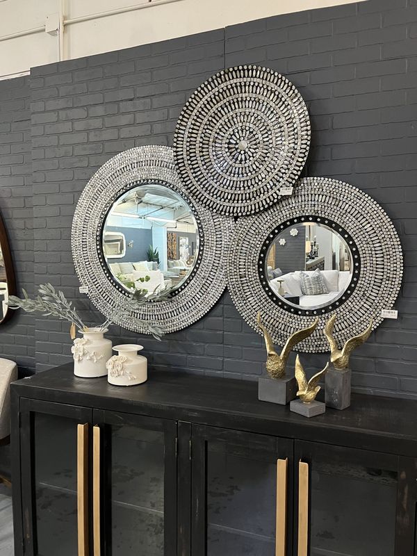 MBW - 32&quot; SHELL INLAY MIRROR