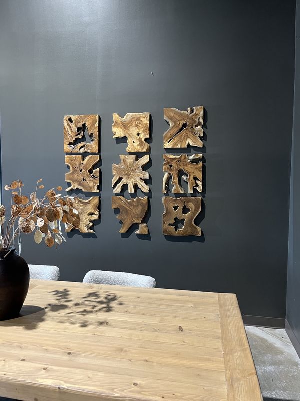 MBW - TALIA WOOD WALL SET OF 9
