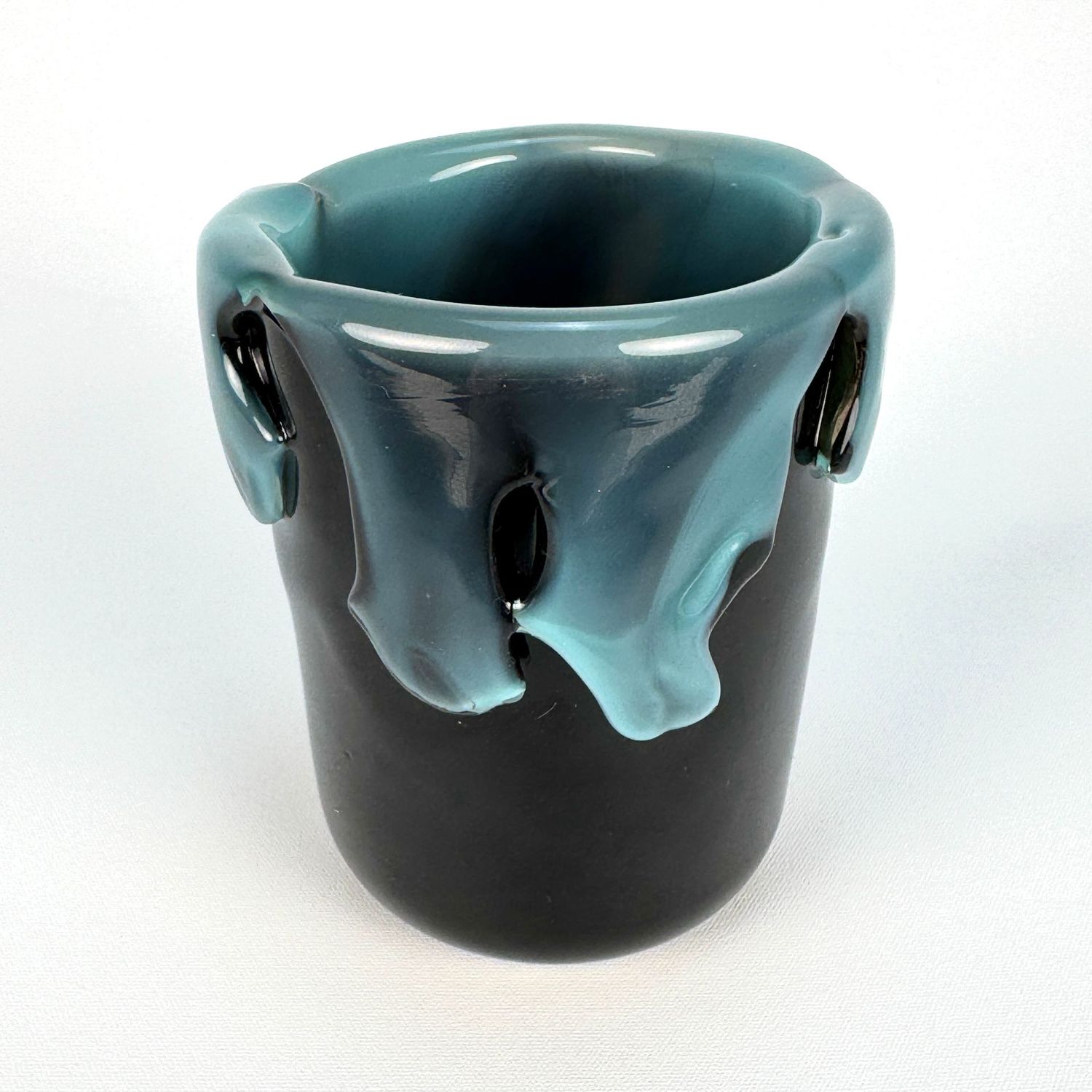 Blue Overflow Cup