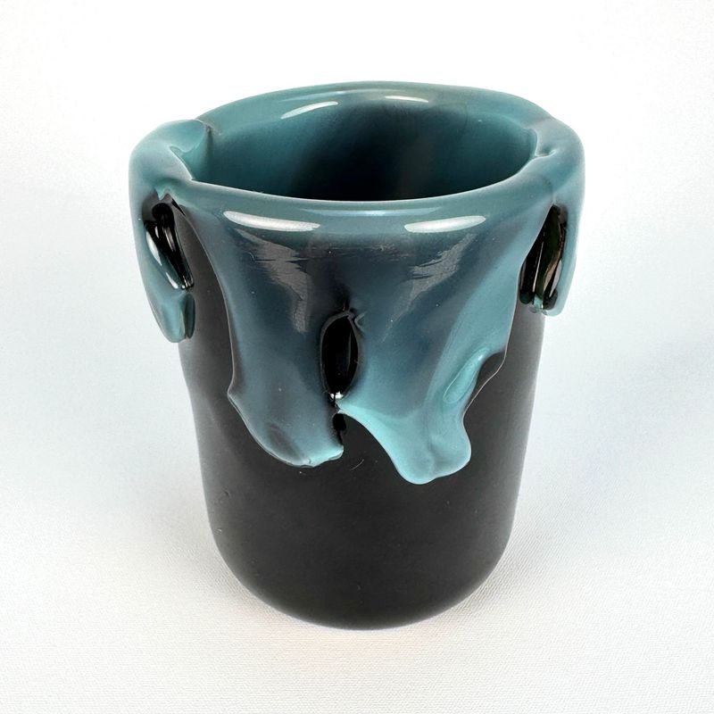 Blue Overflow Cup