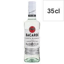 Bacardi Carta Blanca Rum 35cl