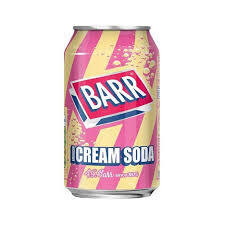 Barrs American Cream Soda Can 330ml