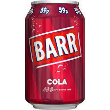 Barrs Cola Can 330ml