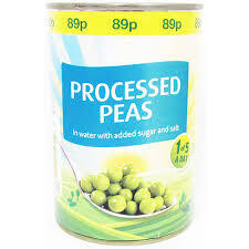 Bestin Processed Peas 400g