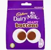 Cadbury Dairy Milk Giant Buttons Chocolate Bag 95g